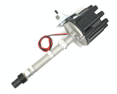 PerTronix D104600 Elec Dist Cast Chevy SB/BB w/Ignitor Vac Adv. Black Cap