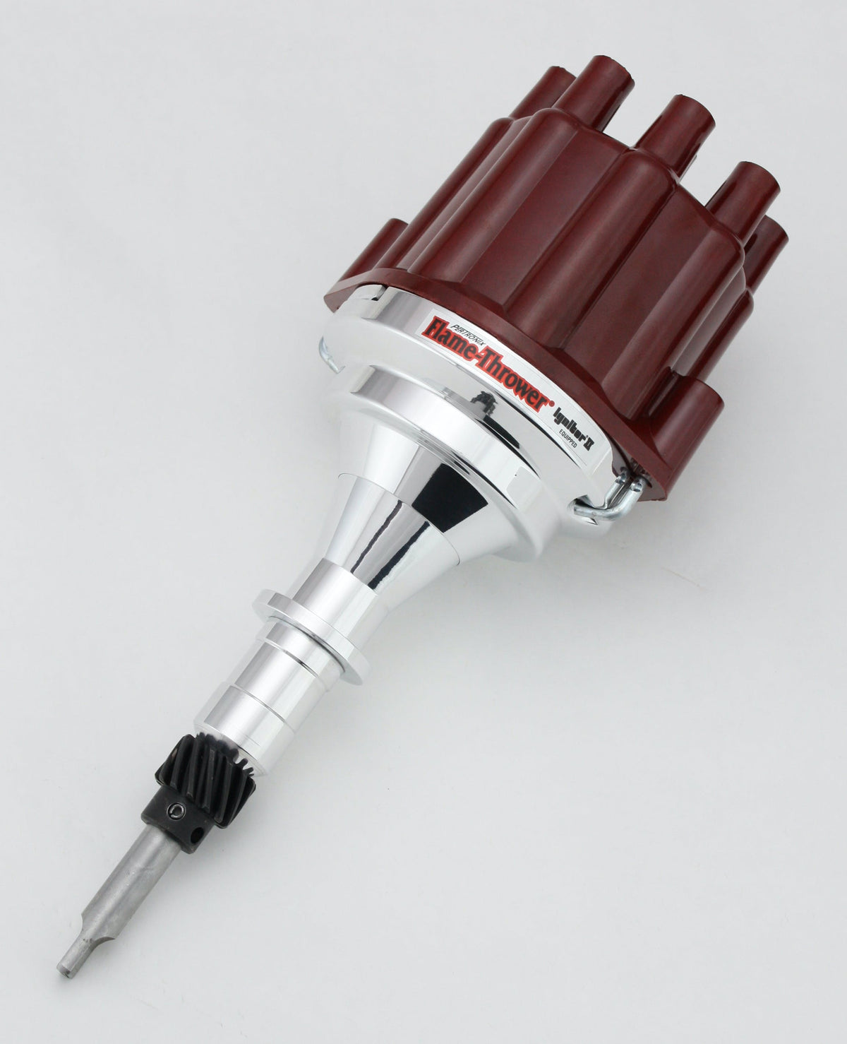 PerTronix D106801 Elec Dist Billet GM L6 w/Ignitor II Non Vac Adv. Red Cap