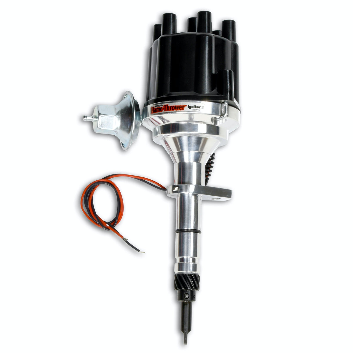 PerTronix D109700 Dist Billet GM L6 216,235,261 and Toyota F, 2F Vac Blk Cap