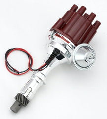 PerTronix D120701 D120701 Elec Dist Billet Pontiac V8 w/Ignitor II Vac Adv. Red Cap
