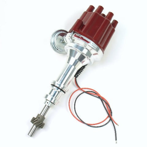 PerTronix D131701 D131701 Elec Dist Billet Ford 351W w/Ignitor II Vac Adv. Red Cap