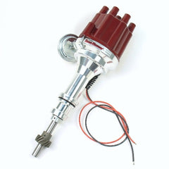 PerTronix D131701 D131701 Elec Dist Billet Ford 351W w/Ignitor II Vac Adv. Red Cap