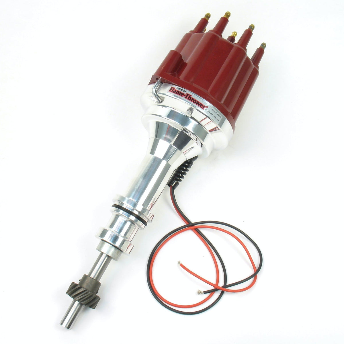 PerTronix D131811 D131811 Elec Dist Billet Ford 351W w/Ignitor II Non Vac Adv. Red M Cap