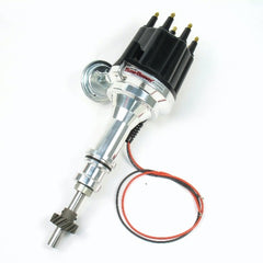 PerTronix D132710 D132710 Elec Dist Billet Ford 351C w/Ignitor II Vac Adv. Black Male Cap