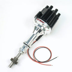 PerTronix D132800 D132800 Elec Dist Billet Ford 351C w/Ignitor II Non Vac Adv. Black Cap