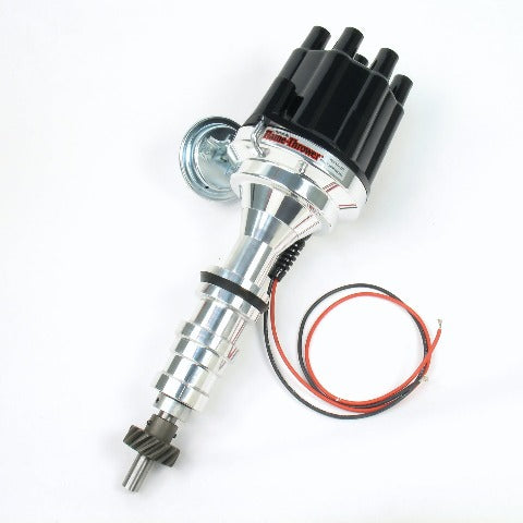 PerTronix D133700 D133700 Elec Dist Billet Ford FE 352-428 w/Ignitor II Vac Adv. Black Cap