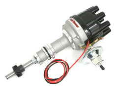PerTronix D134600 Elec Dist Cast Ford SB w/Ignitor Vac Adv. Black Cap