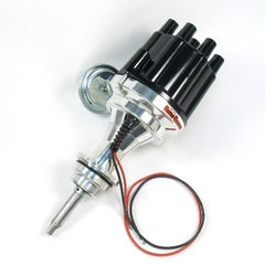 PerTronix D142700 Elec Dist Billet Chrys/Dodge/Plym 383-400 w/Ignitor II Vac Adv. Black Cap