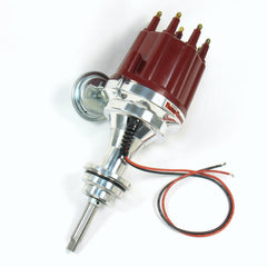 PerTronix D142711 Elec Dist Billet Chrys/Dodge/Plym 383-400 w/Ignitor II Vac Adv. Red Male Cap