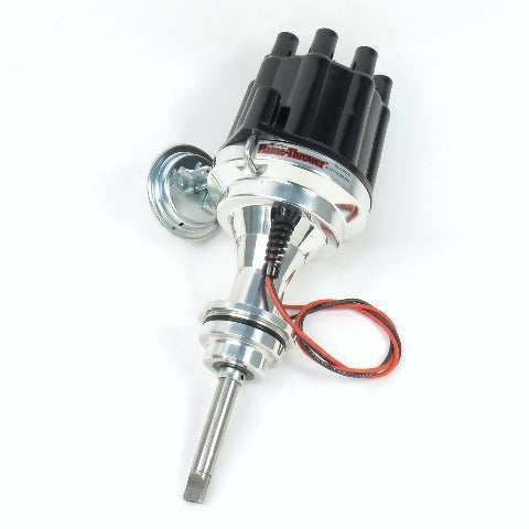 PerTronix D143700 Elec Dist Billet Chrys/Dodge/Plym 426-440 w/Ignitor II Vac Adv. Black Cap