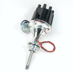 PerTronix D143700 Elec Dist Billet Chrys/Dodge/Plym 426-440 w/Ignitor II Vac Adv. Black Cap