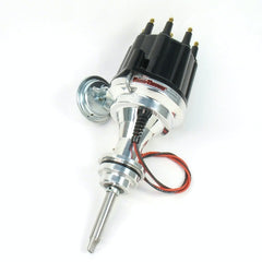 PerTronix D143710 Elec Dist Billet Chrys/Dodge/Plym 426-440 w/Ignitor II Vac Adv. Black Male Cap