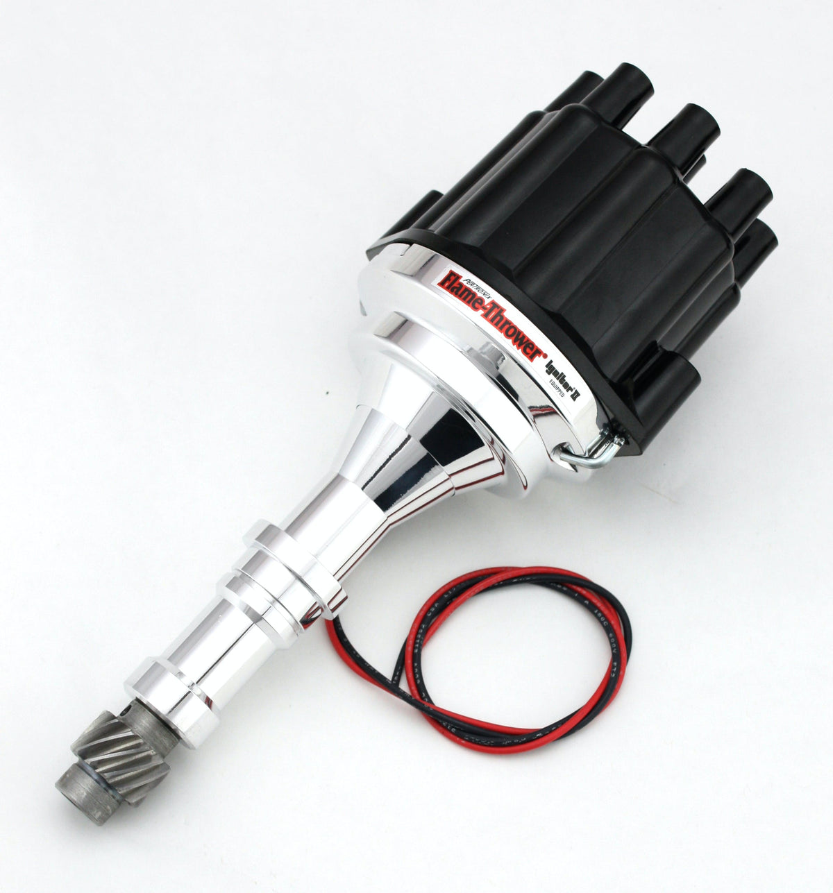 PerTronix D150800 D150800 Elec Dist Billet Buick V8 w/Ignitor II Non Vac Adv. Black Cap