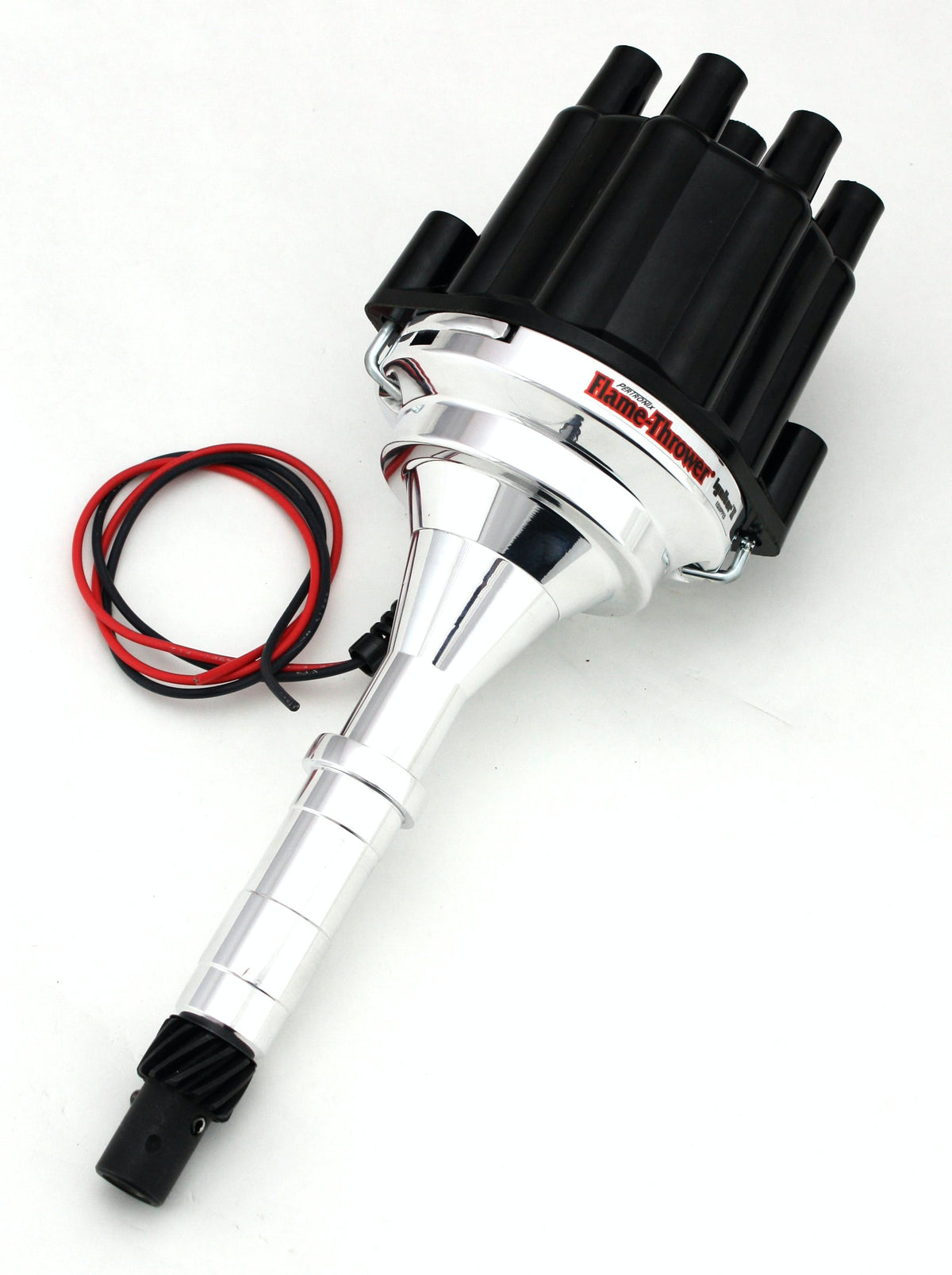 PerTronix D160800 Elec Dist Billet AMC V8 w/Ignitor II Non Vac Adv. Black Cap