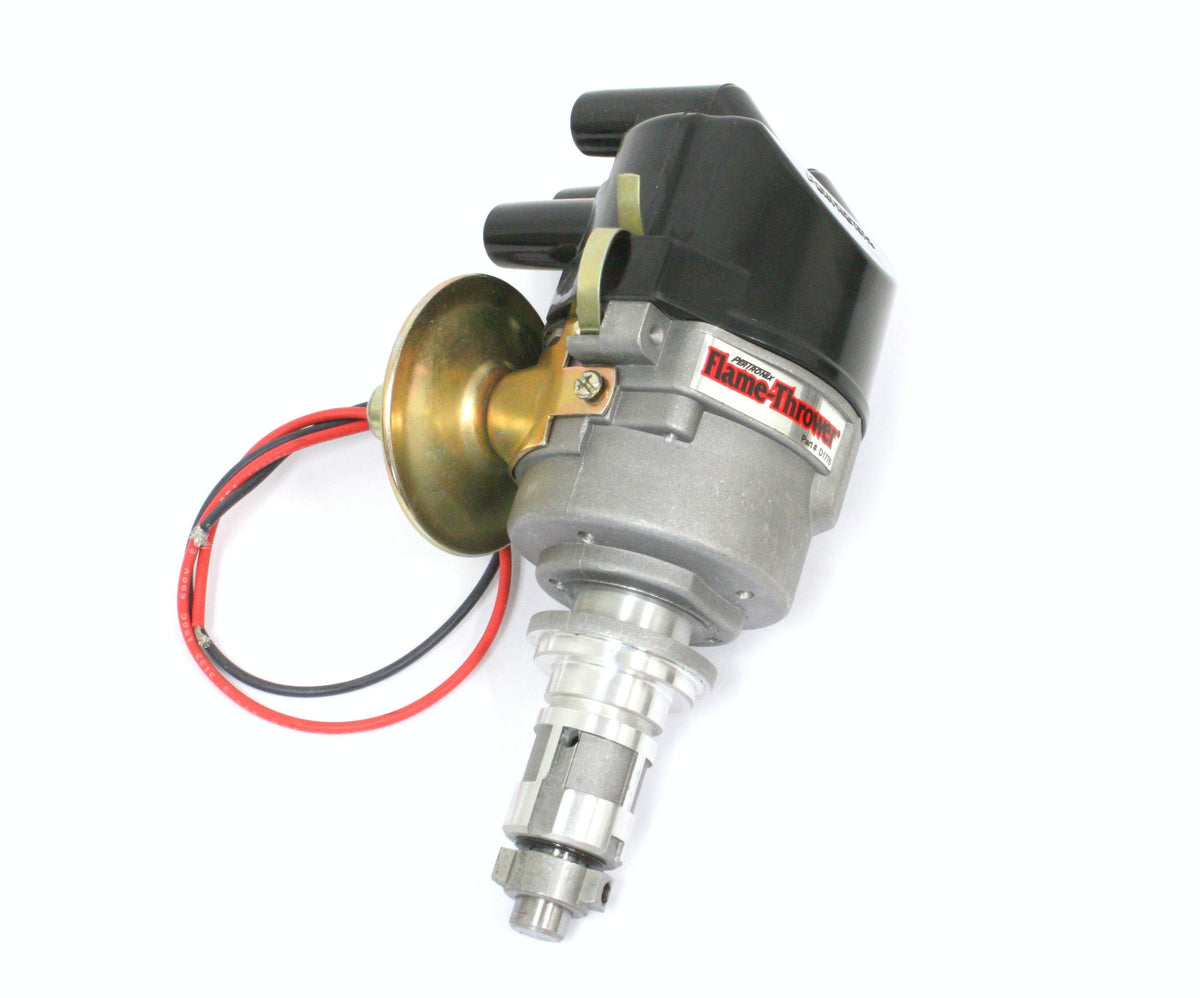 PerTronix D170619 Elec Dist Cast British 4 cyl w/Ignitor II with Vac Side Cap