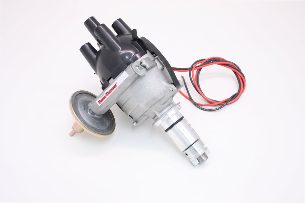 PerTronix D172420 Elec Dist Cast British 25D 4 cyl w/Ignitor II Vac Adv.