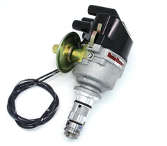 PerTronix D178609 Elec Dist Cast British 4 cyl w/Ignitor 12 Volt Positive Ground Vac Adv. Side Cap