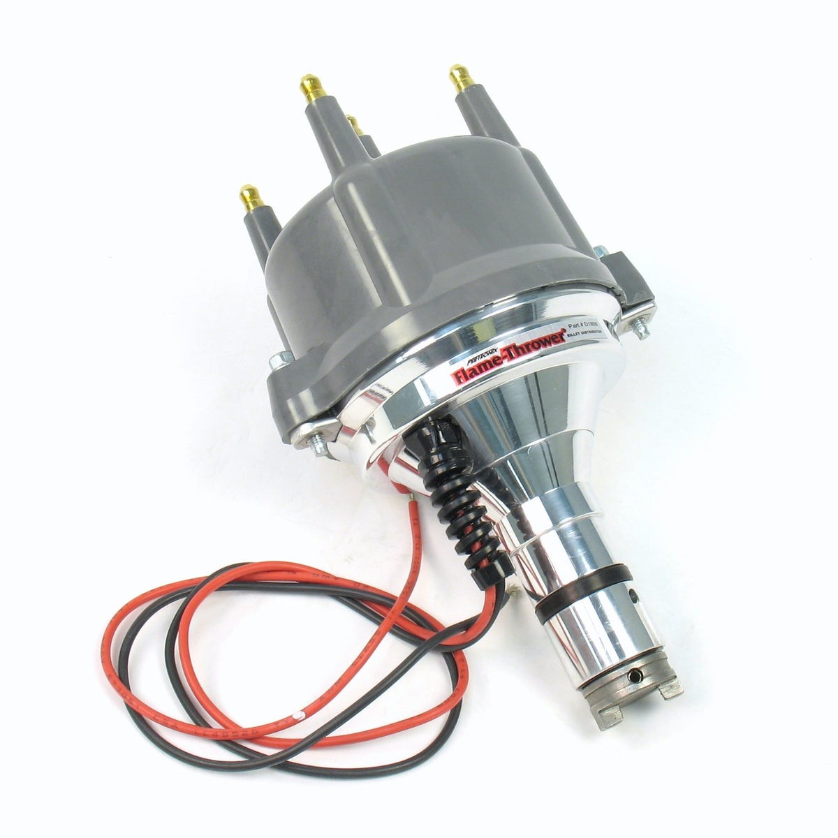 PerTronix D180813 Elec Dist Billet VW Type 1 Engine w/Ignitor II Non Vac Gray Cap