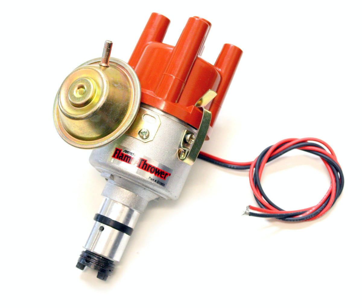 PerTronix D189504 Elec Distridutor Cast VW Type 1 Engine w/Ignitor 6 Volt Negative Ground Vac Adv.