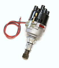 PerTronix D190500 Elec Dist Cast Ford X-Flow 4 cyl w/Ignitor II Non Vac Top Exit Cap