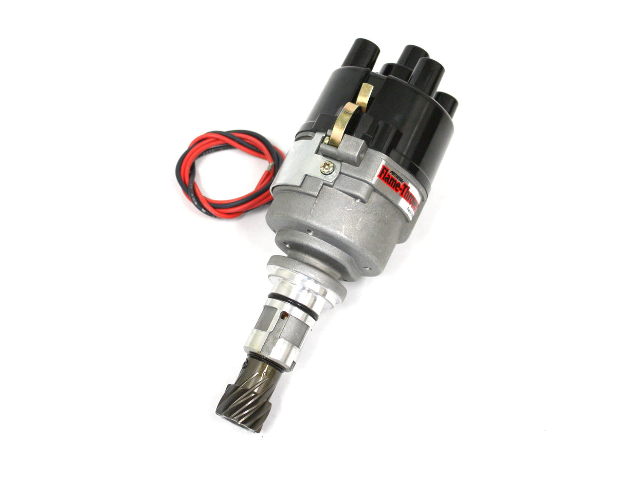 PerTronix D196500 Elec Dist Cast Ford X-Flow 4 cyl w/Ignitor Non Vac Top Exit Cap