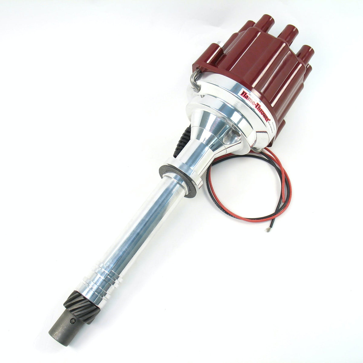 PerTronix D200801 Elec Dist Billet Marine Chevy SB/BB w/Ignitor II Red Cap