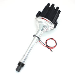 PerTronix D209800 Elec Dist Billet Marine Chevy SB/BB w/Ignitor II Opposite Rotation Eng Black Cap