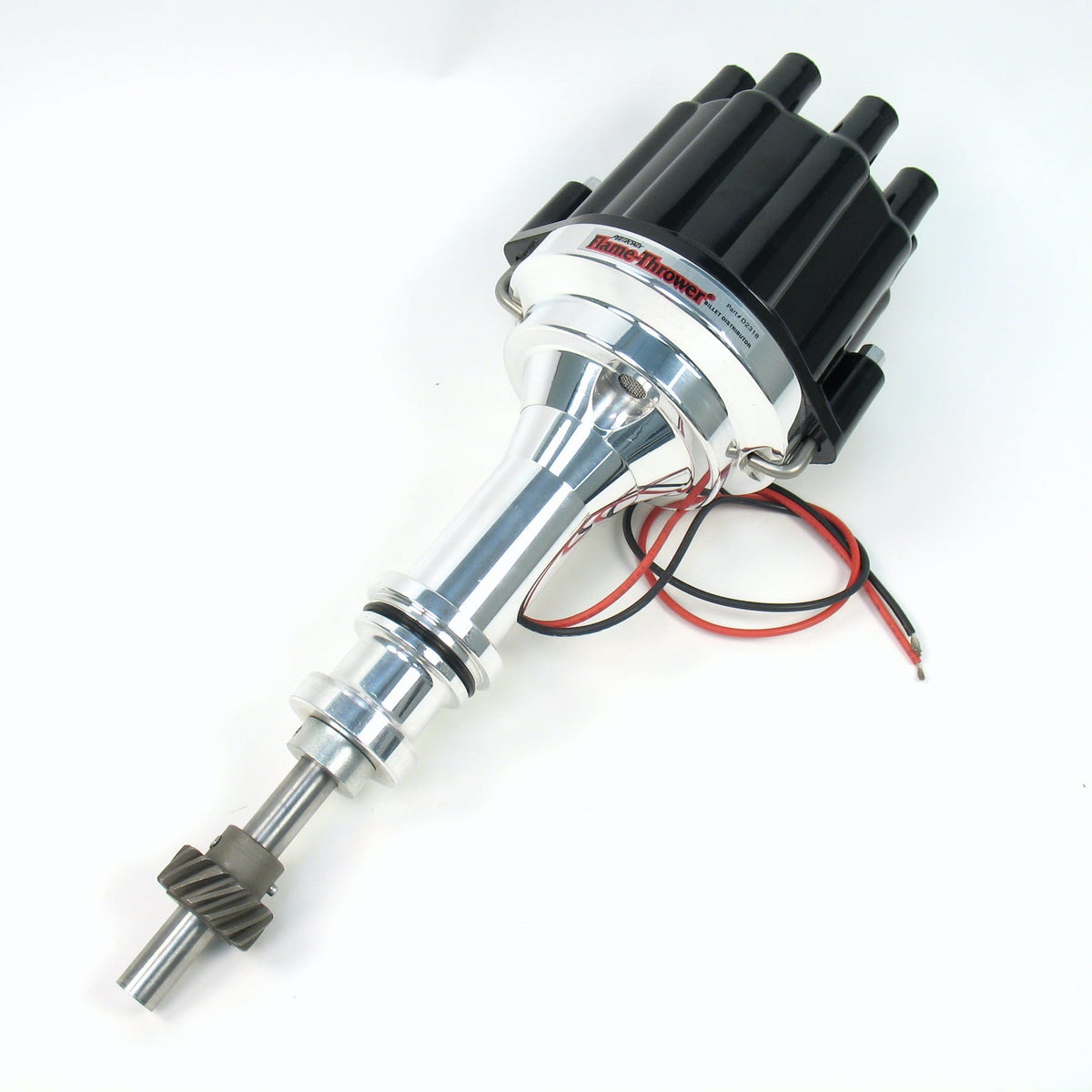 PerTronix D231800 Electronic Dist Billet Marine Ford 351W with Ignitor II Black Cap