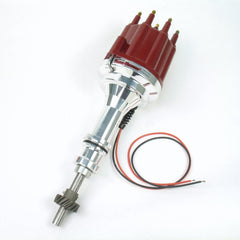 PerTronix D7132811 D7132811 Elec Dist Billet Ford 351C w/Ignitor III Non Vac Red M Cap