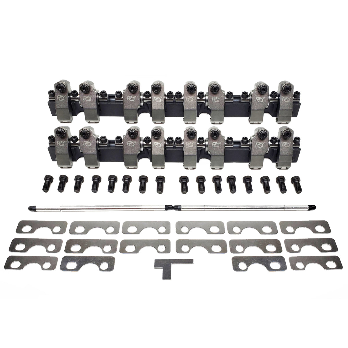 PRW SHAFT ROCKER SYSTEM 2024 BILLET ALUMINUM CHEV - 3535033