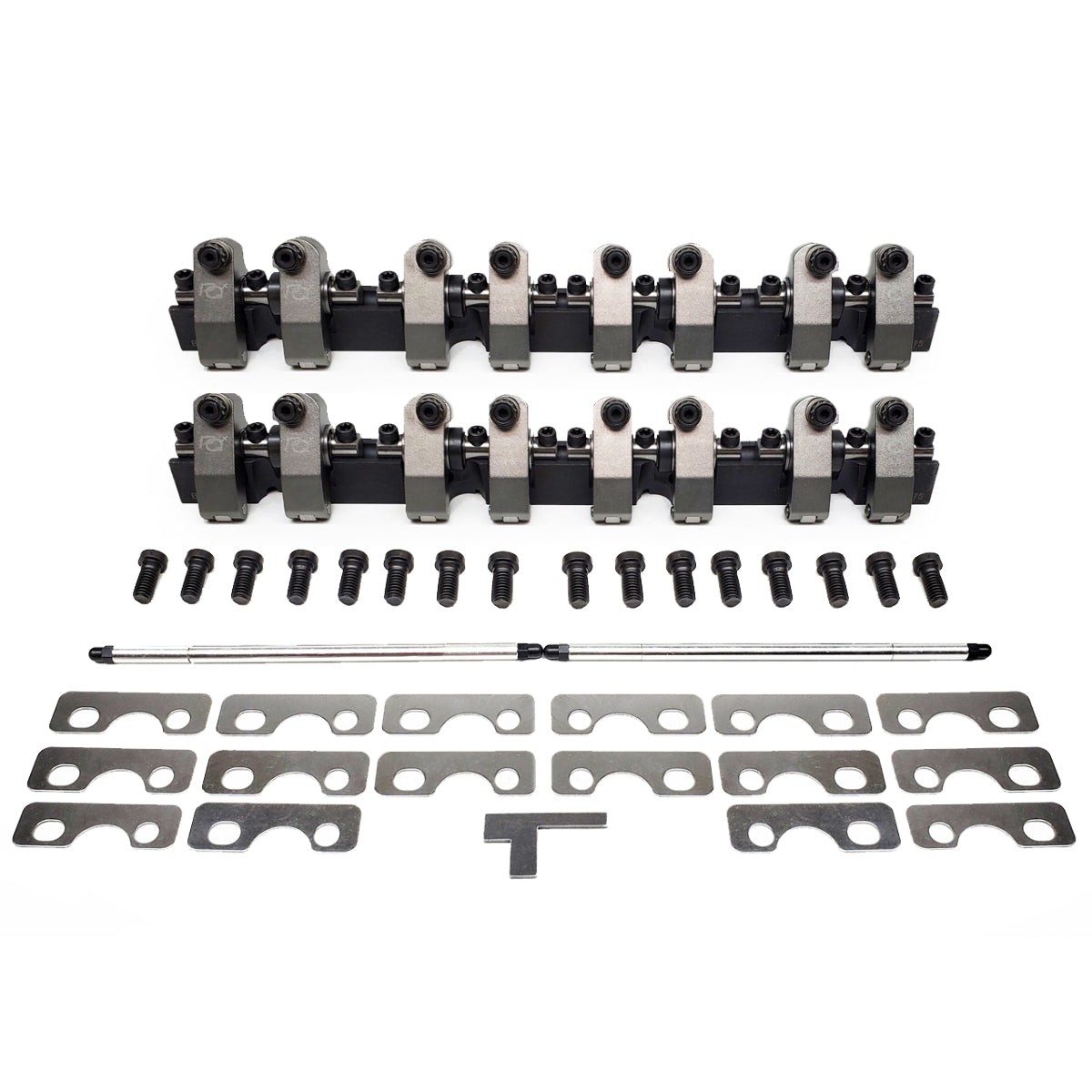PRW SHAFT ROCKER SYSTEM 2024 BILLET ALUMINUM CHEV - 3535037