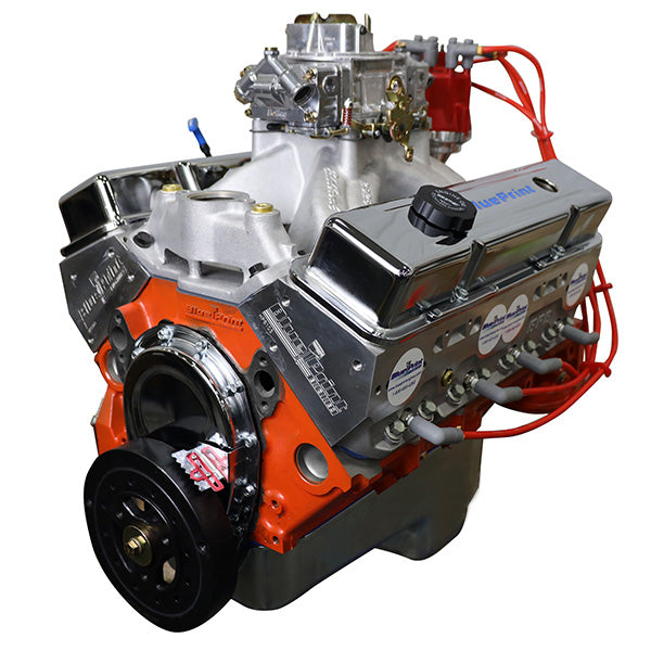 BluePrint Engines 454 ci Small Block GM style proseries engine - dressed longblock w/ carb  PS4541CTC1