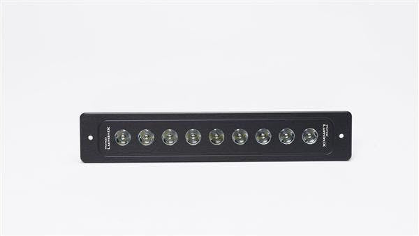 Putco 10011 Luminix High Power LED - 10 inch Flush Mount - 9 LED - 3,600LM - 11.89x.75x2.2