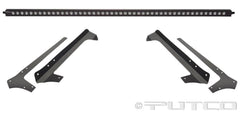 Putco 10050JK Jeep Wrangler JK - 50 inch Luminix Light Bar with Roof Bracket