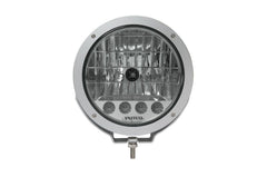 Putco 231910 HID Lamp w/4 LED Daytime Running Lights - 9 inch Silver Housing with Clear Lens