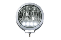 Putco 231910 HID Lamp w/4 LED Daytime Running Lights - 9 inch Silver Housing with Clear Lens