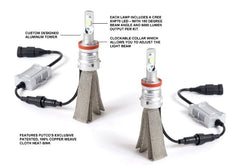 Putco 280010P Silver-lux PRO LED Kit - H10 - Pair