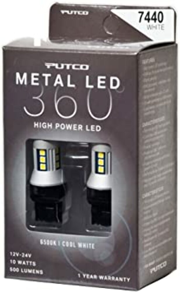 Putco 347440W-360 7440 - White Plasma LED