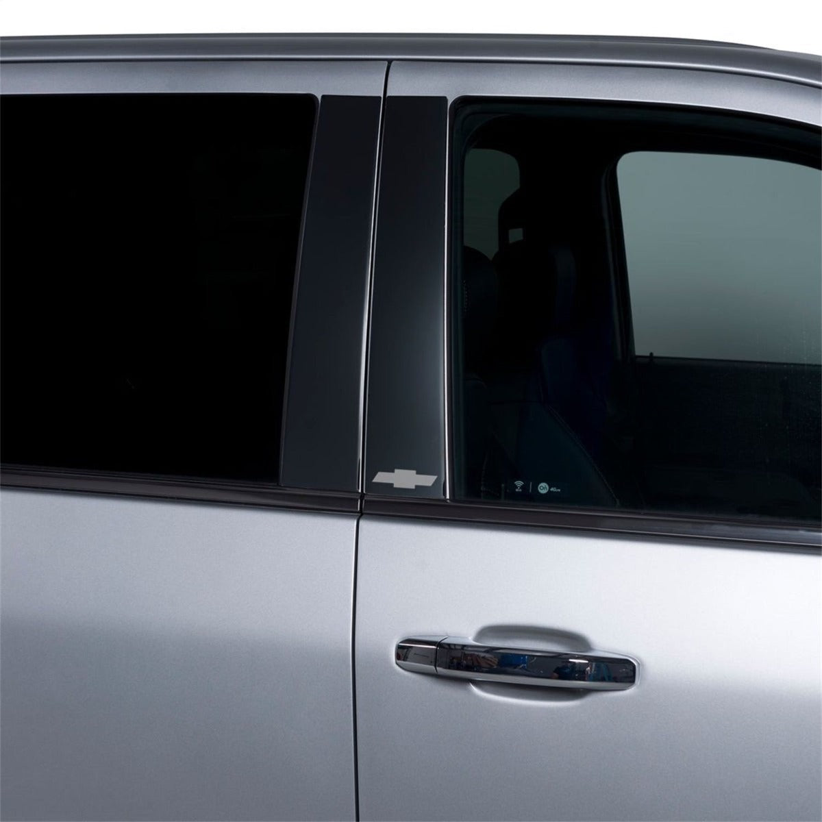Putco 402670BPGM-1 GM Black Platinum Pillar Posts