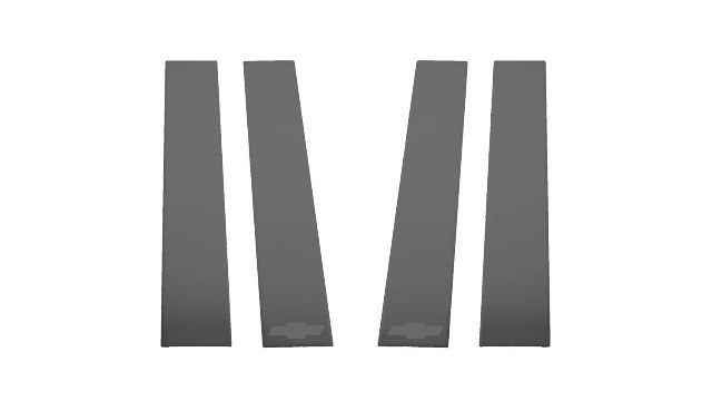 Putco 402671BPGM-1 GM Black Platinum Pillar Posts