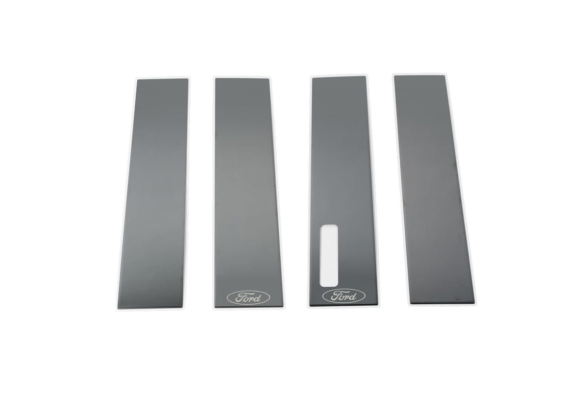 Putco 402680BPFD Ford Black Platinum Pillar Posts Classic