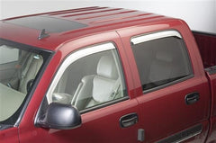 Putco 480011 Element Chrome Window Visor, Set of 4