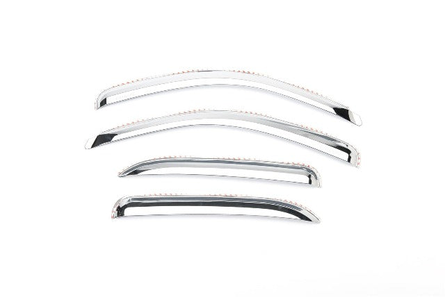 Putco 480011 Element Chrome Window Visor, Set of 4