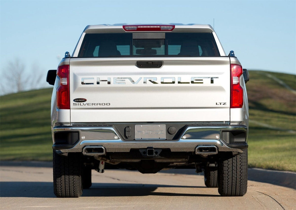 Putco 55550GM Chevrolet Silverado 1500 - Stainless Steel Tailgate Letters inchCHEVROLET inch