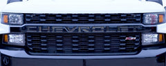 Putco 55553BPGM Chevrolet Silverado HD - Grille Letters - Black Platinum