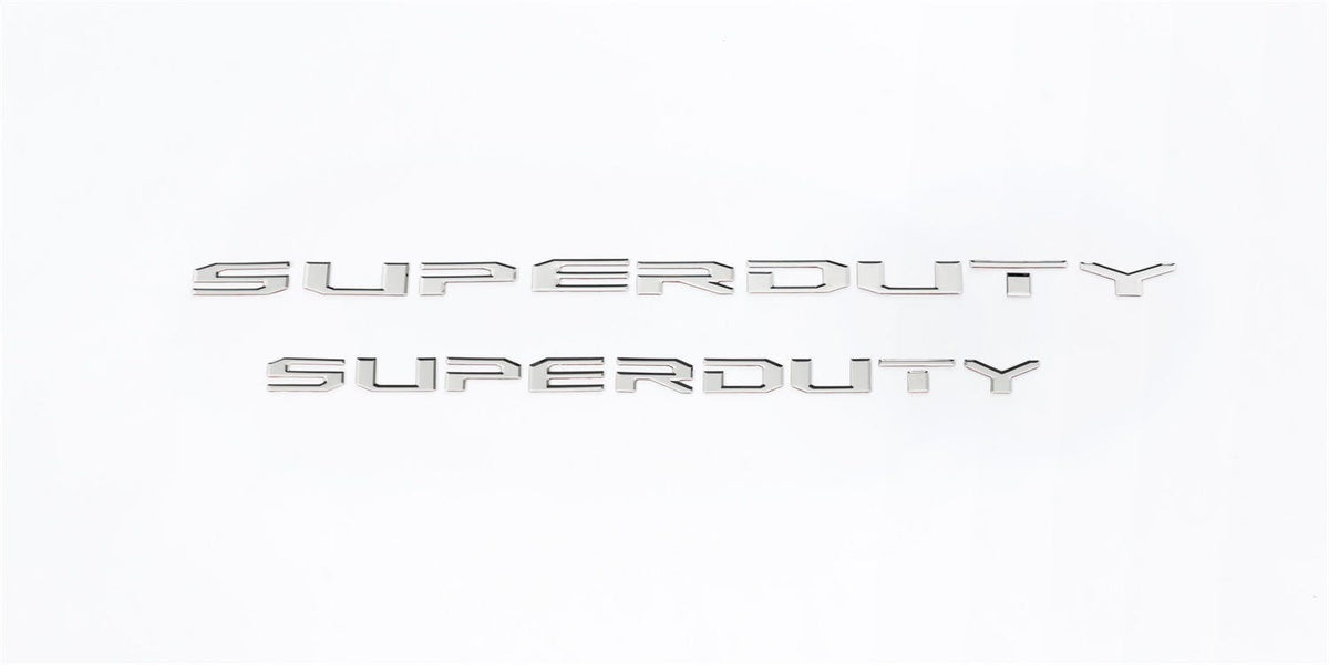 Putco 55553FD Ford Lettering Emblems