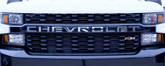 Putco 55553GM Chevrolet Silverado HD - Grille Letters - Stainless Steel