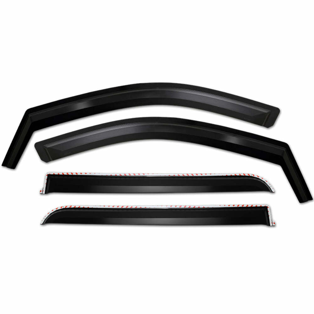 Putco 680438 Element Matte Black Window Visors