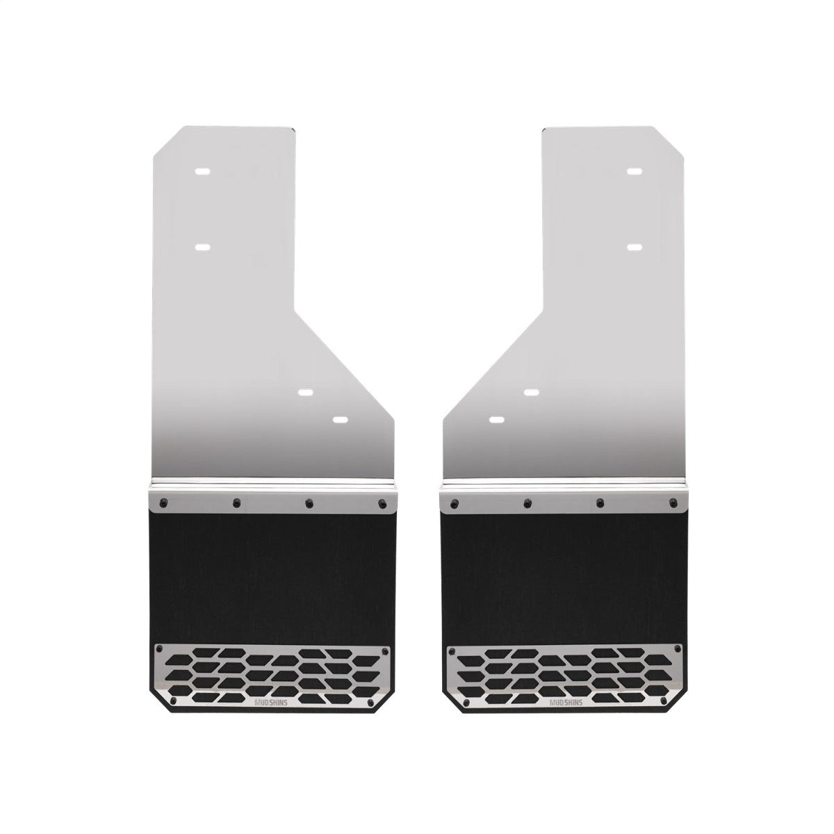 Putco 78307 Mud Skins Solid Polished Stainless Steel