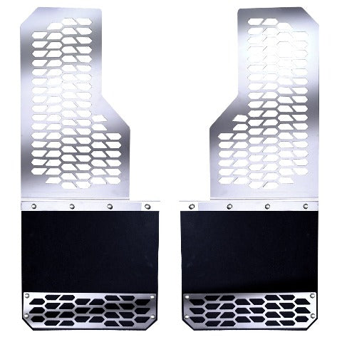 Putco 78360 Mud Skins Solid Polished Stainless Steel